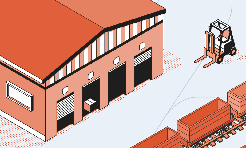 Temporary storage warehouse
