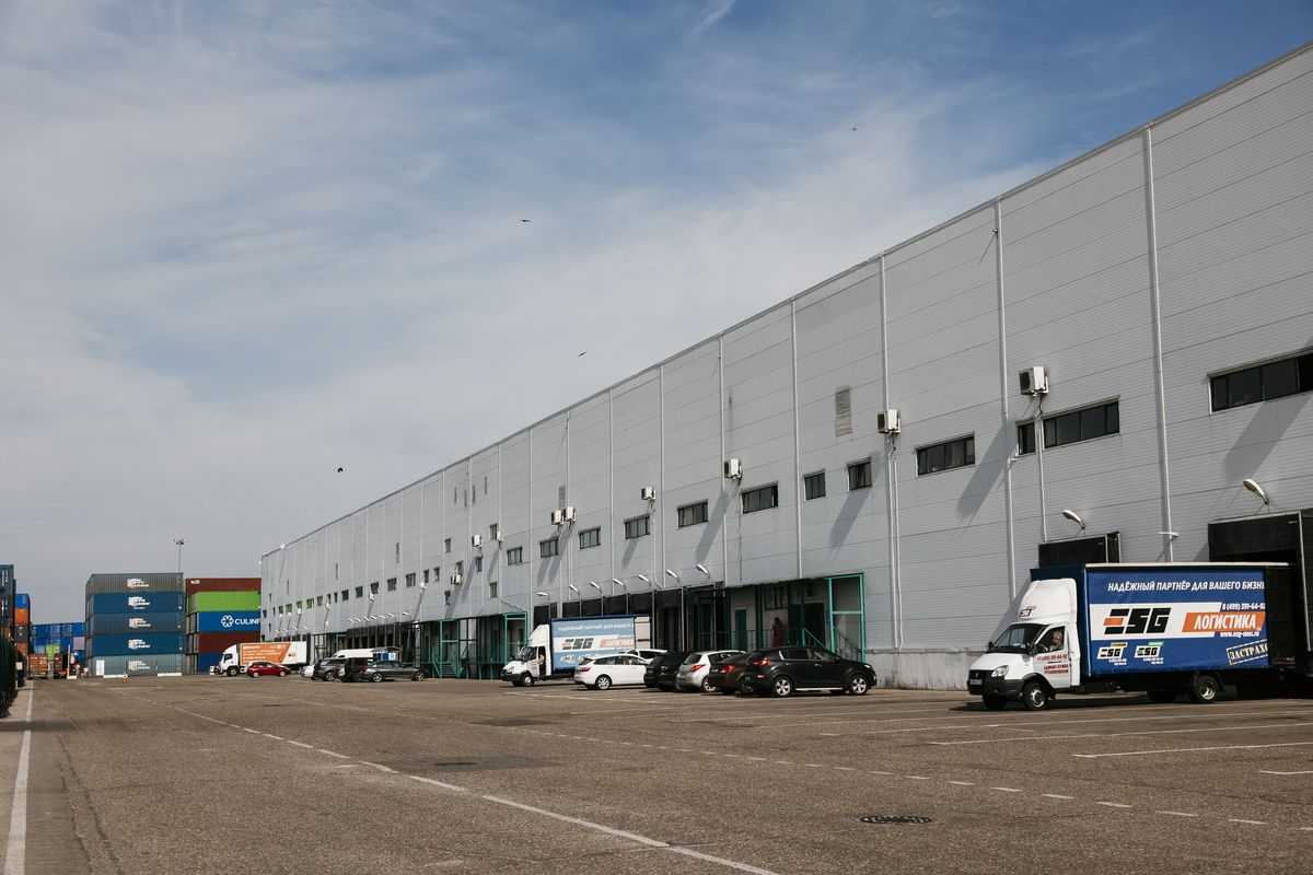 Temporary storage warehouse