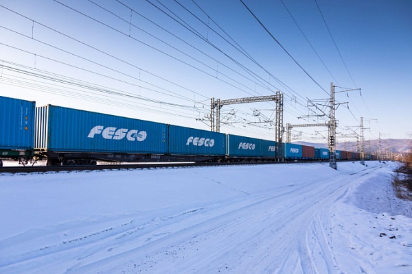 FESCO together with TLC-Chekhov launched regular container trains from Chekhov near Moscow to the Far East